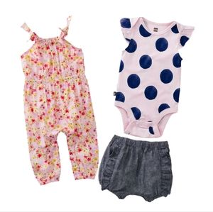 🌿Tea Collection Bundle - Bodysuit, Romper & Bloomers [9-12M]🌿